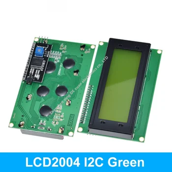 1 шт. LCD2004 + I2C 2004 20x4 2004 Синий экран HD44780 символьный ЖК-дисплей /w IIC / I2C Модуль адаптера последовательного интерфейса для модуля Arduino