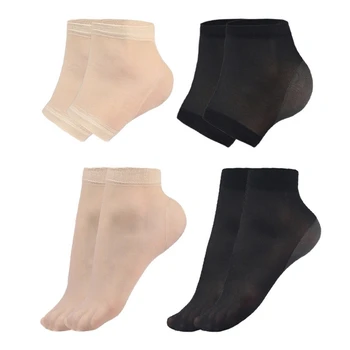 2024 Новый увлажняющий гель Носки для пятки Носки Spa-Sock для ухода за ногами Лечение трещин Сухие ноги, Мозоли на ногах Гель Защита пятки