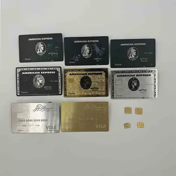 4428 Горячая продажа Индивидуальный дизайн Отличное качество Визитная карточка Алюминиевая визитная карточка Печать металлической визитной карточки
