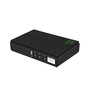 5 В 9 В 12 В Источник бесперебойного питания Мини-ИБП USB 10400 мАч Резервная батарея для WiFi Маршрутизатор CCTV (вилка ЕС)