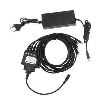 6-контактный адаптер кабеля зарядного устройства Переключение заряда питания для Hytera BD350 BD300 TD350 TD360 Двусторонняя радиосвязь E65C