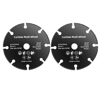 76 мм 3-дюймовый режущий диск круглый шлифовальный круг пила диск стальной полировальный режущий диск для угловой шлифовальной машины 2 шт. Простота в использовании