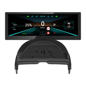 8-дюймовый автомобильный HUD приборная панель для Tesla Model 3 Y ЖК-дисплей Цифровой кластер автомобиля Аксессуар для модификации мультимедиа