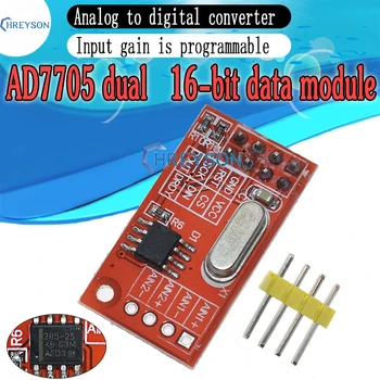 AD7705 Сдвоенный 16-разрядный модуль сбора данных АЦП Программируемый интерфейс SPI TM7705