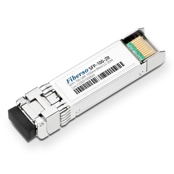 Fiberso SFP+ 10G Module ZR 80 км 1550 нм с совместимыми с Cisco Huawei дуплексными волоконно-оптическими приемопередатчиками LC SM