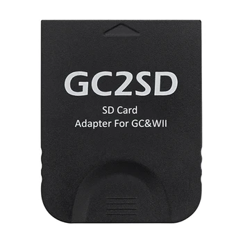 GC2SD GC Адаптер на SD-карту Адаптер памяти TF Card Reader для игровой консоли NGC Gamecube Игровая консоль Wii