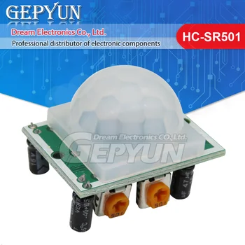 HC-SR501 Adjust IR Пироэлектрический инфракрасный ИК-детектор датчика движения для arduino