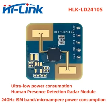 Hilink Новый модуль радара присутствия человека HLK-LD2410S 24G 0,1 мА с низким энергопотреблением Соответствует CE / FCC
