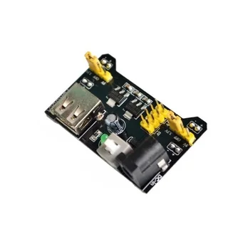 MB102 Модуль питания макетной платы 3,3 В 5 В для Arduino Без пайки Хлебная плата Регулятор напряжения DIY