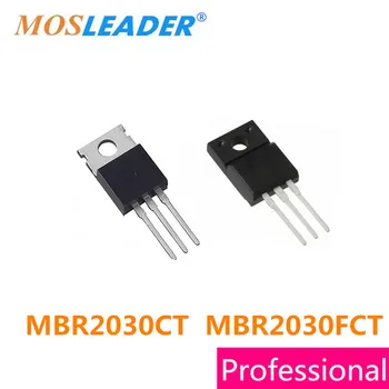 Mosleader 50PCS MBR2030CT TO220 MBR2030FCT TO220F MBR2030 Высокое качество