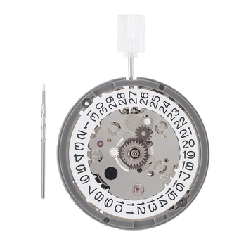 NH34 NH34A NH34A 3-значный календарь GMT Автоматический механизм Высокоточный механизм Часы Аксессуары для движения