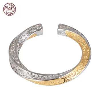 s925 стерлинговое серебро кольцо для женщин мужчин новая мода искусство простая вневременные ювелирные изделия бесплатная доставка