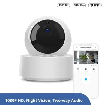 SONOFF 1080P HD MINI Wifi Smart Camera GK-200MP2-B EWeLink Камеры видеонаблюдения для умного дома 360° ИК-камера ночного видения Wirelsess IP-камера