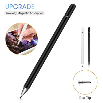 Stylus Pen Универсальный контактный экран Ручка для рисования для Android IOS iPad iPhone Samsung Huawei Tablet Lenovo Xiaomi Black
