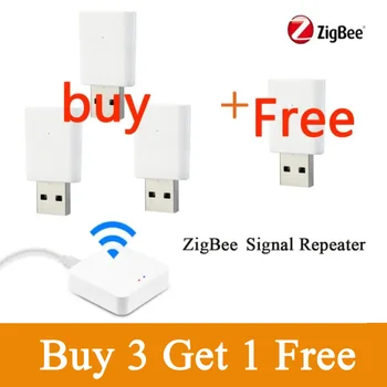 Tuya ZigBee Ретранслятор сигнала Zigbee USB-удлинитель Zigbee для датчиков Zigbee Расширение на 20-30 м Совместимый шлюз ZigBee Автоматизация умного дома
