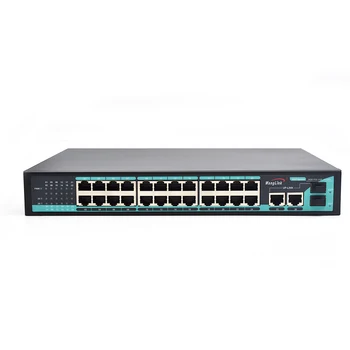 Wanglink 48V POE Ethernet коммутатор 100 Мбит/с 24 порта PoE Switch AI с поддержкой порта SFP Сторожевой таймер для IP-камеры видеонаблюдения