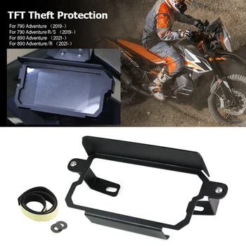 Аксессуары для мотоциклов Защитная пленка для экрана Рамка TFT Theft Guard Protect Для 790 Adventure R S (2019-)Для 890 Adventure R (2021-)