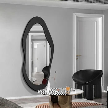 Большое зеркало во все тело Спальня Эстетическое роскошное зеркало в полный рост Скандинавское стоячее Espejo Decorativo Украшение дома GXR50XP