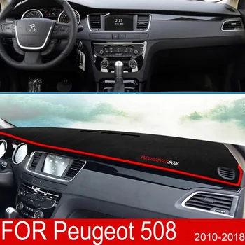 Для Peugeot 508 508sw 508GT RXH 2010~2018 Противоскользящий коврик Крышка приборной панели Солнцезащитный козырек Dashmat Автомобильные аксессуары 2012 2015 2016 2017