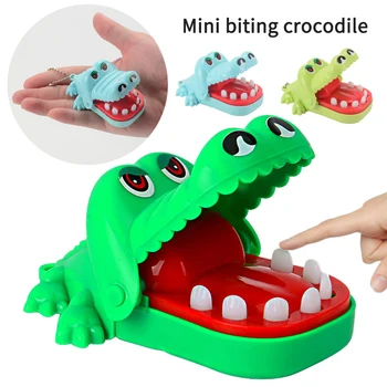 Игра Крокодил Зубной Стоматолог - Игра Крокодил Кусающий Палец Игрушка С Брелоком