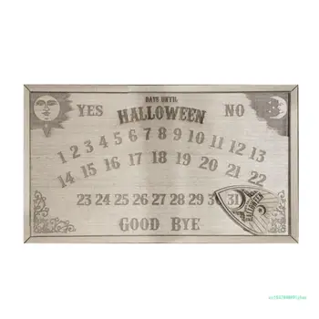 Календарь обратного отсчета на Хэллоуин с долговечными качественными настенными украшениями