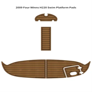 Качество 2009 Four Winns H220 Плавательная платформа Pad Лодка EVA Foam Teak Палуба Коврик
