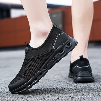  Летняя обувь для бродяг большого размера Мужские нескользящие походные кроссовки Женские дышащие лоферы Zapatillas Para Hombres