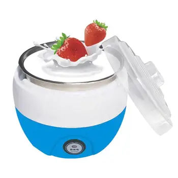 Машина для приготовления йогурта Электрическая машина для органического йогурта Бытовая автоматическая йогуртовая машина для завтрака Кухонные принадлежности