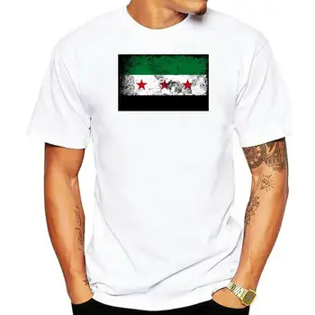 Мужская футболка Рубашка с флагом Сирии Высококачественные топы футболка новинка женская