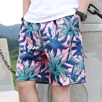 Мужские летние пляжные брюки Быстросохнущие брюки для серфинга Повседневные шорты для пар Шорты для плавания Мужские шорты для досок