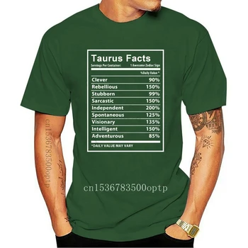 Новая мужская футболка Taurus facts Женская футболка