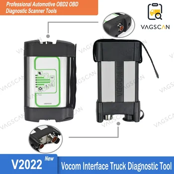 Новейшая версия 2.8.121 Vocom 88890300 Vocom II 88894000 Интерфейсный адаптер для круглого интерфейса диагностики грузовиков /UD/Mack