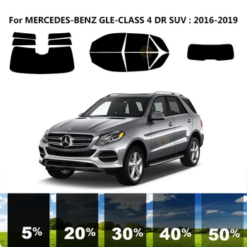  предварительно нарезанная нанокерамика автомобиль УФ тонировка окон комплект автомобильная оконная пленка для MERCEDES-BENZ GLE-CLASS W166 4 DR SUV 2016-2019