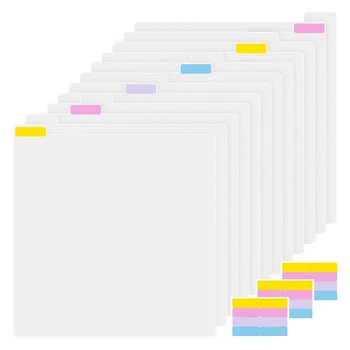  Разделители бумаги для скрапбукинга Навалом для деления 12 x 12 дюймов Бумага для скрапбукинга Хранение Картонные разделители с вкладками Файловая библиотека B Прочный