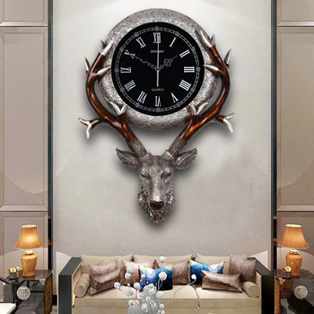 Современные настенные часы ксеноморфа Скандинавская мода Искусство Настенные часы Минималистичная кухня ресторана Reloj de Pared Украшение дома